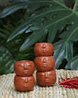 Las Caritas Cups - Barro Rojo - Made in Oaxaca - Mezcal Cups