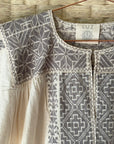 La Xantal Cotton Embroidered Blouse