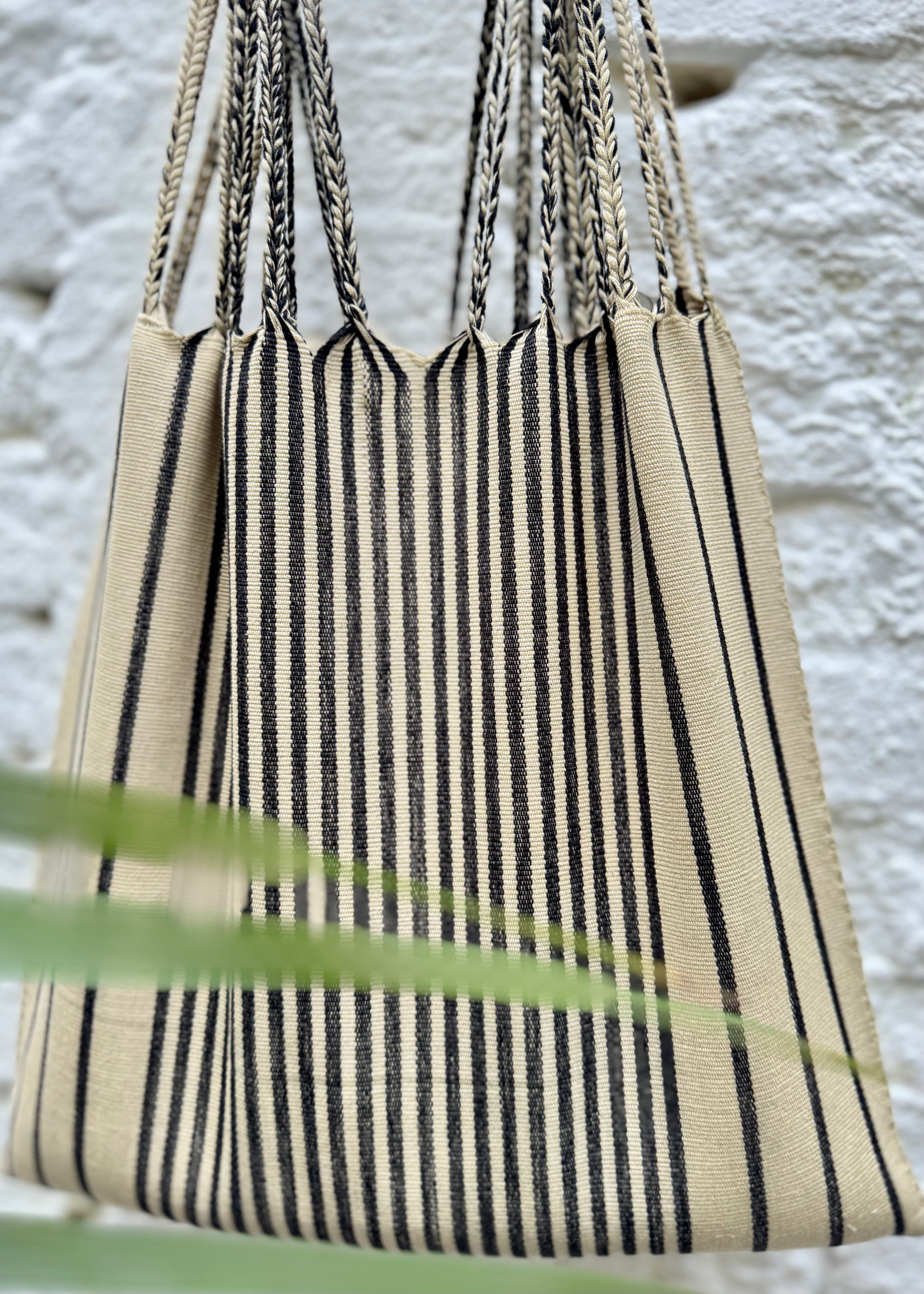 Las Rayas Tote - Natural