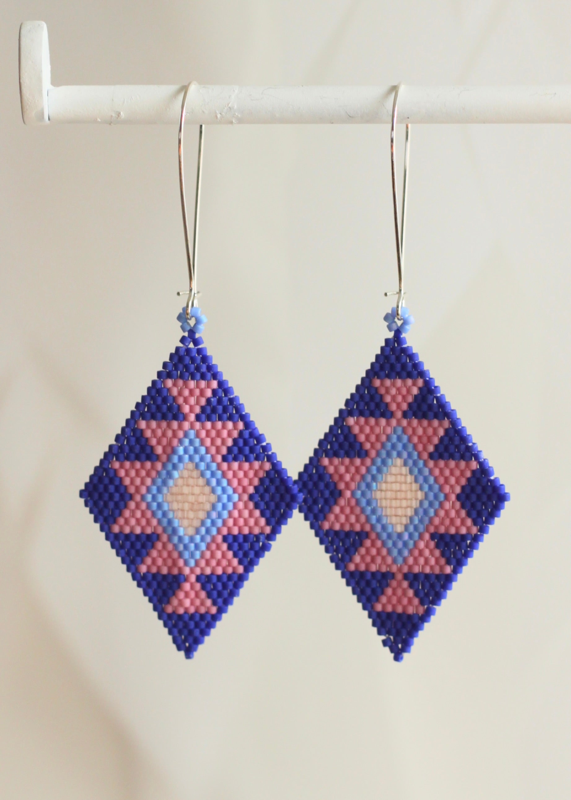 ēska askī x LUZ Collection - Native American Hand Beaded Earrings
