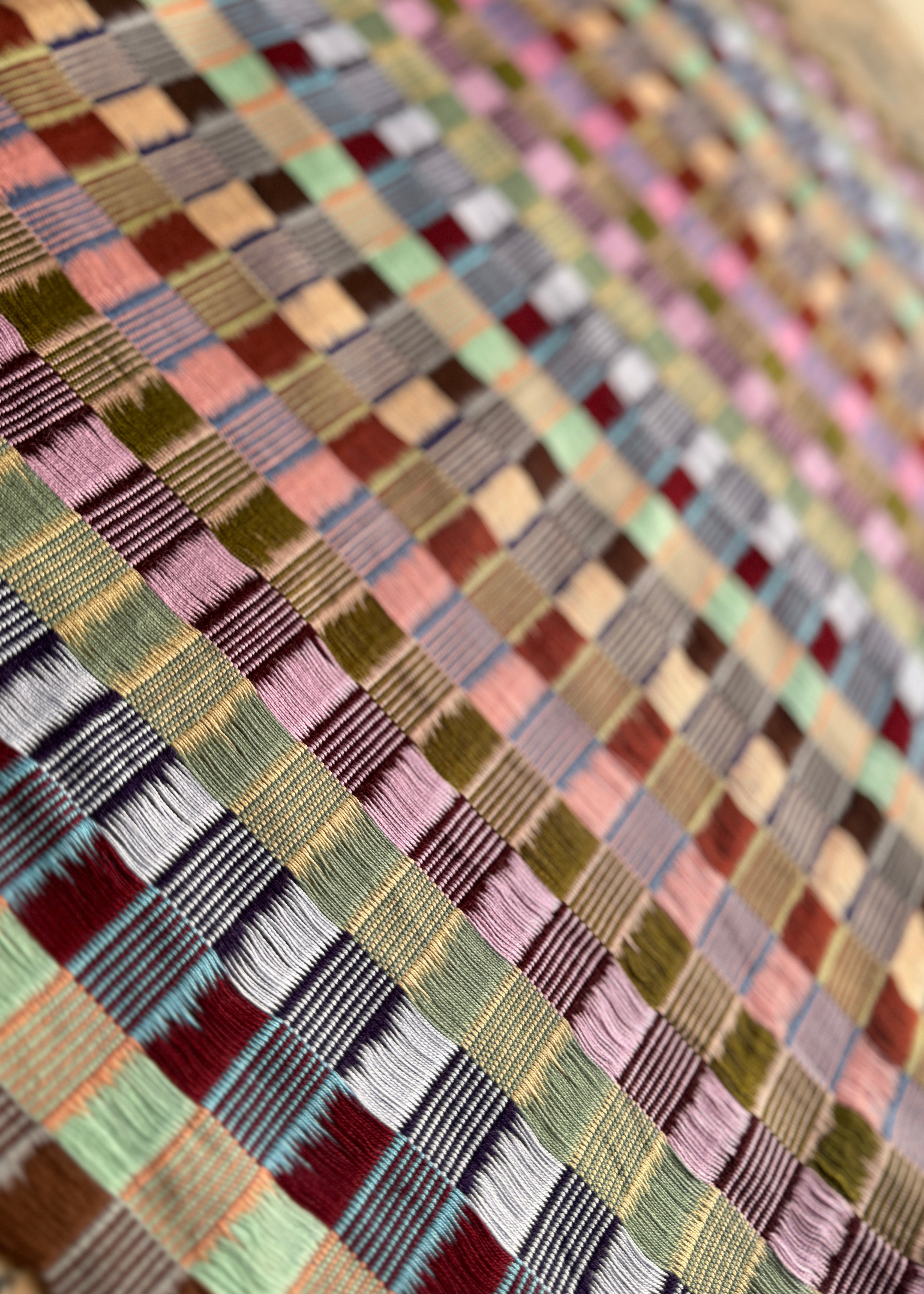 Indigenous - Maya Made - Hand Woven Cotton Scarf - Multi
