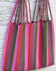 Hand Woven - Las Rayas Tote - El Verano
