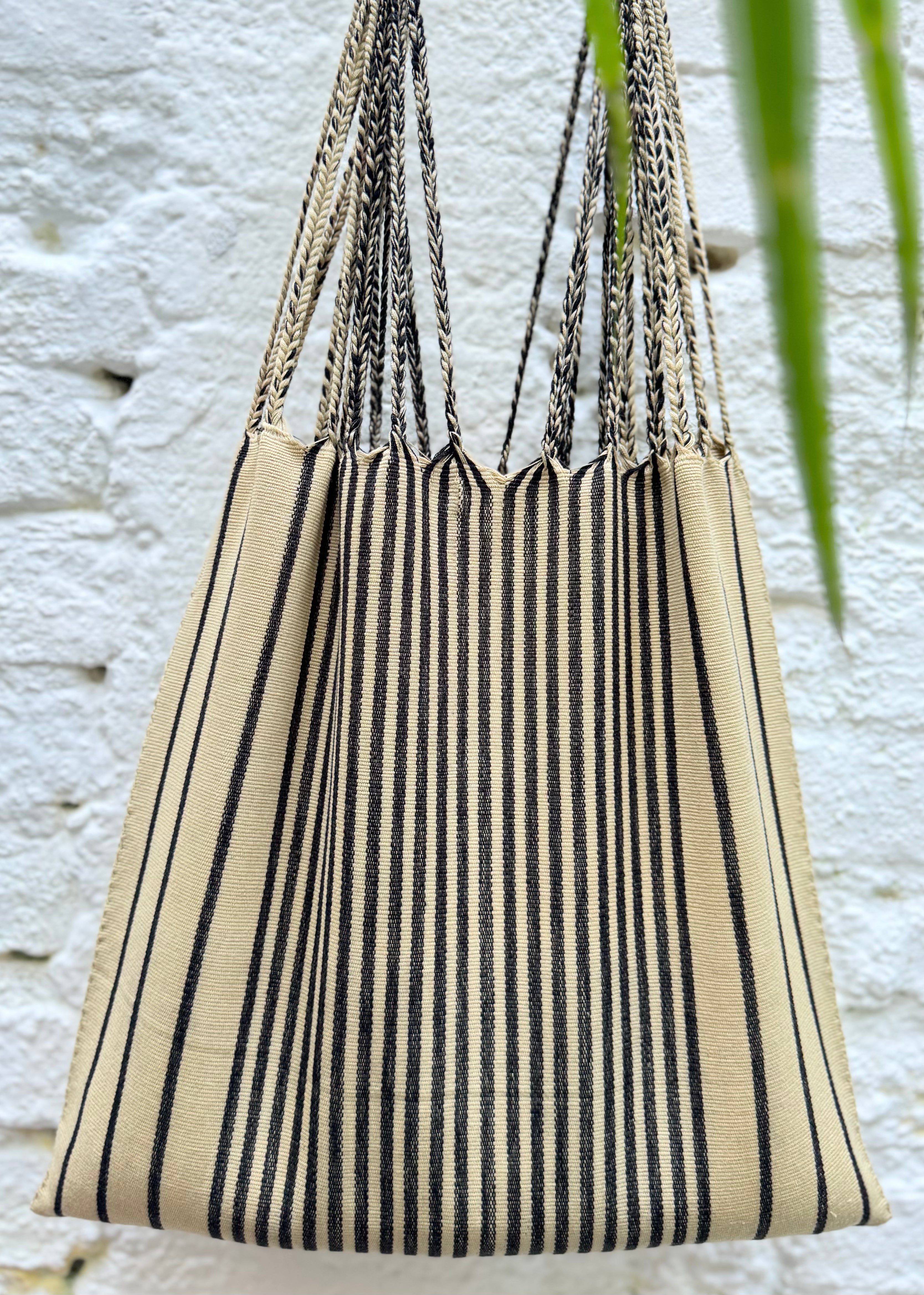 Las Rayas Tote - Natural