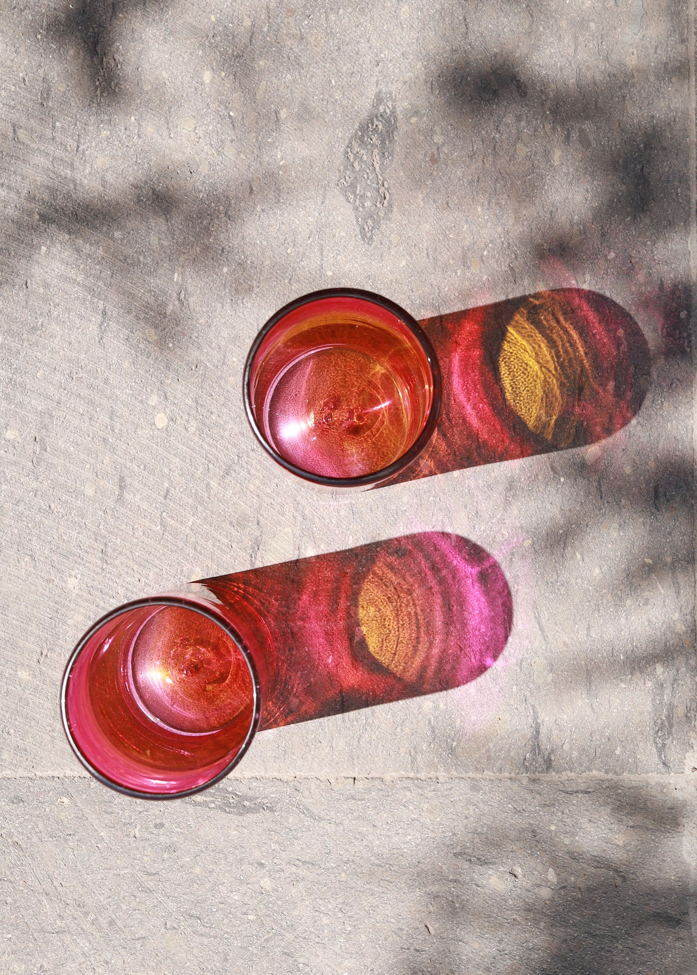 Arco Glass - Set of 2 - Hand blown - 12 ounces - 375ml