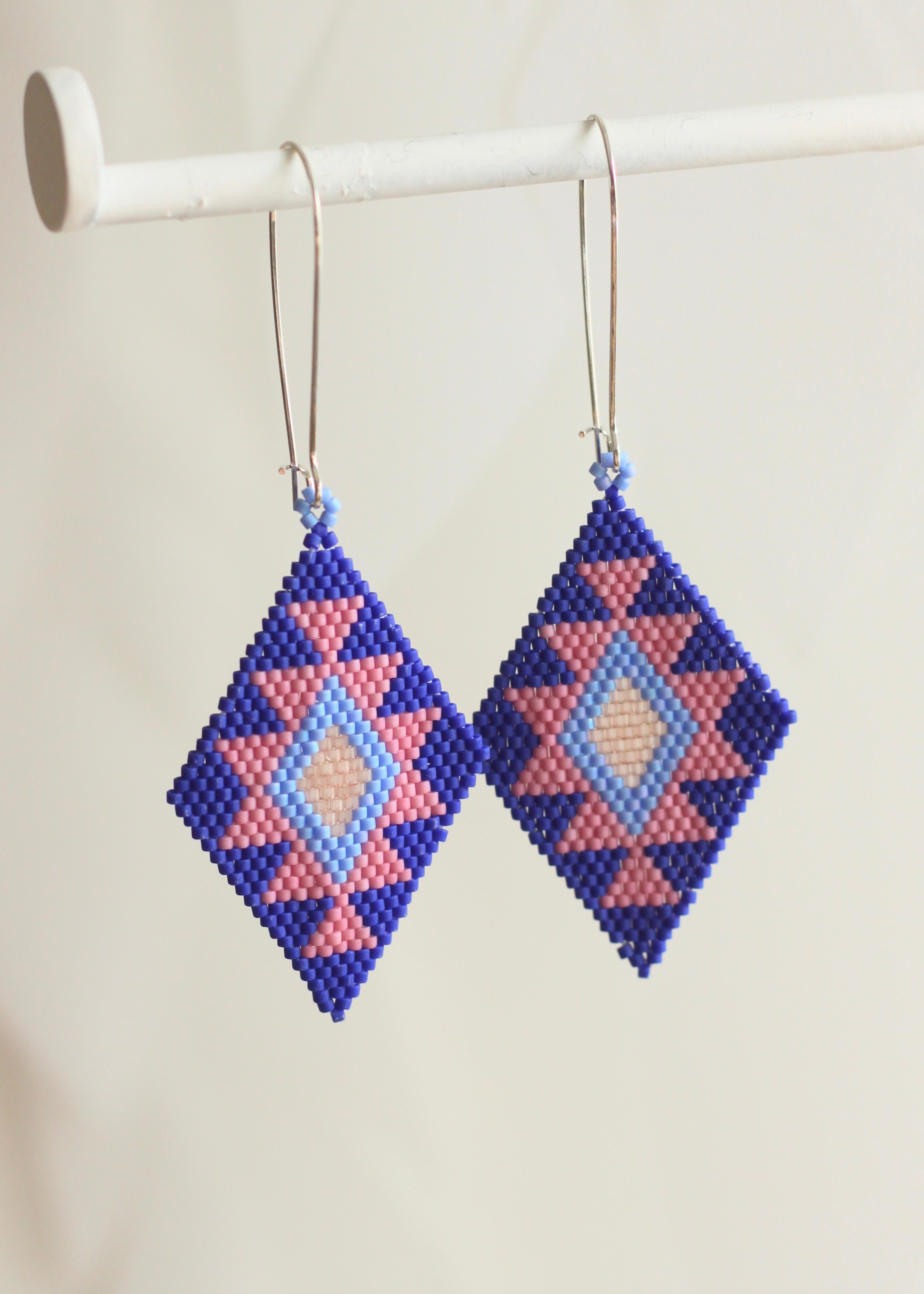 ēska askī x LUZ Collection - Native American Hand Beaded Earrings