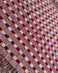 Indigenous - Maya Made - Hand Woven Cotton Scarf - Vino