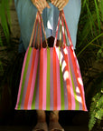 Hand Woven - Las Rayas Tote - El Verano