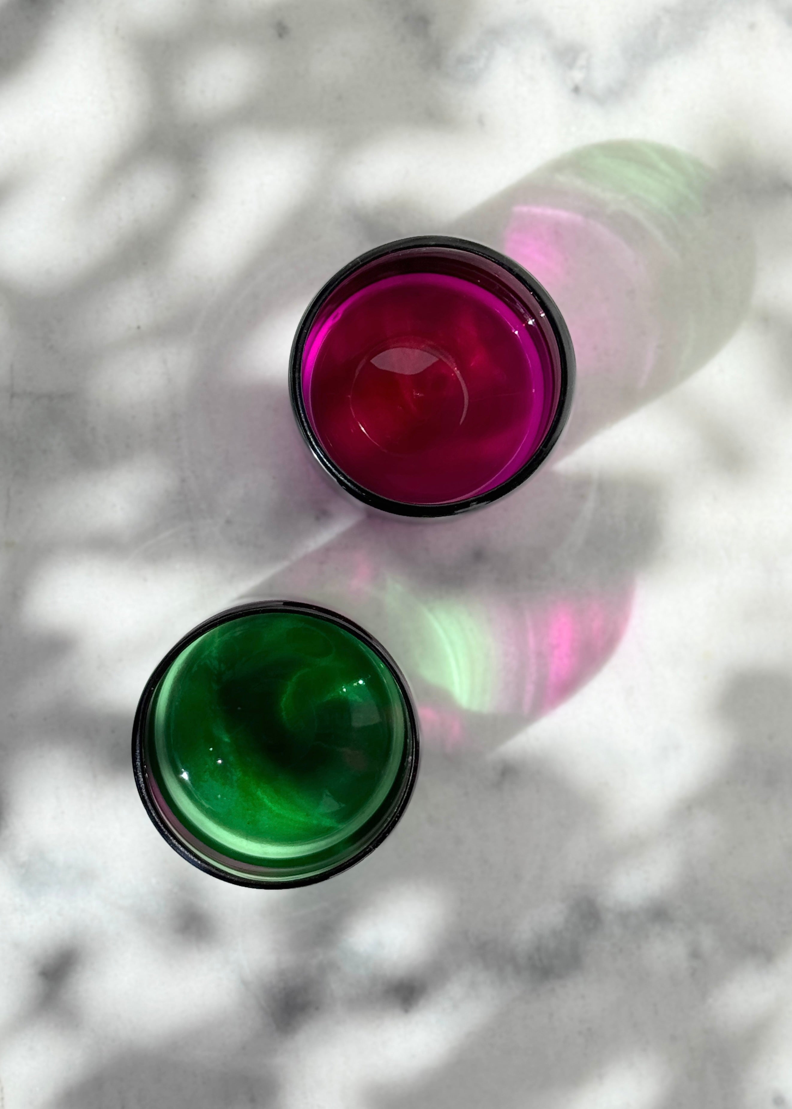 Verdefiusha Glass - Set of 2 - Hand Blown - 2 Sizes