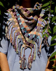 Indigenous - Maya Made - Hand Woven Cotton Scarf - Multi