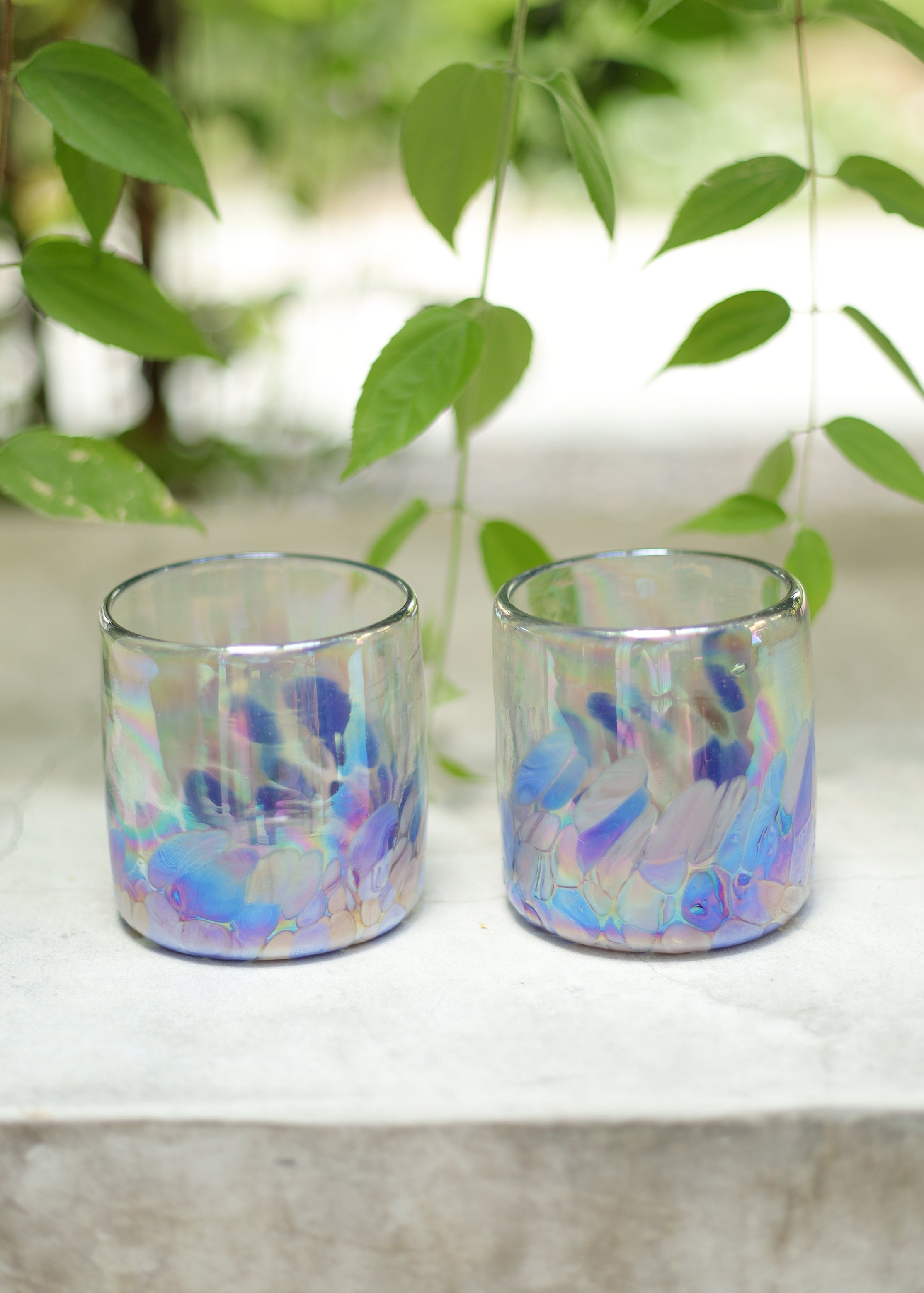 Gemstone Glass Tumbler - 8 ounces - 250 ml