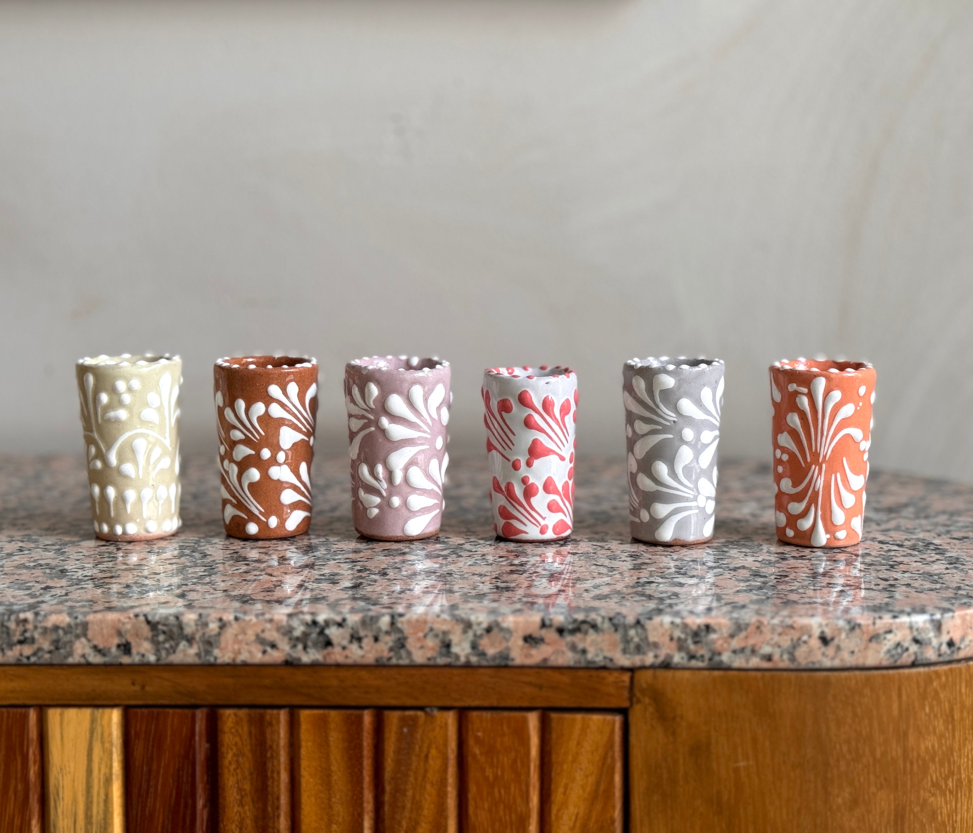 Glazed Tequileros - Shot Glasses - 6 Colors