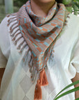 Indigenous - Maya Made - Hand Woven Cotton Scarf - Sunrise