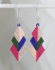 ēska askī x LUZ Collection Beaded Earrings Japanese Glass Seed Beads - Xaweri