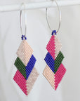 ēska askī x LUZ Collection Beaded Earrings Japanese Glass Seed Beads - Xaweri