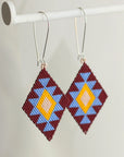 ēska askī x LUZ Collection - Native American Hand Beaded Earrings