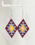 ēska askī x LUZ Collection - Native American Hand Beaded Earrings