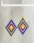 ēska askī x LUZ Collection - Native American Hand Beaded Earrings
