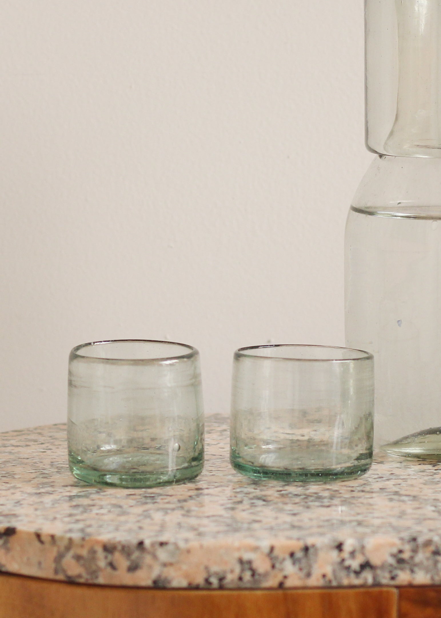Hand Blown Shot Glass - 2 ounces - 60 ml