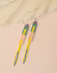 ēska askī x LUZ Collection - Native American Hand Beaded Earrings