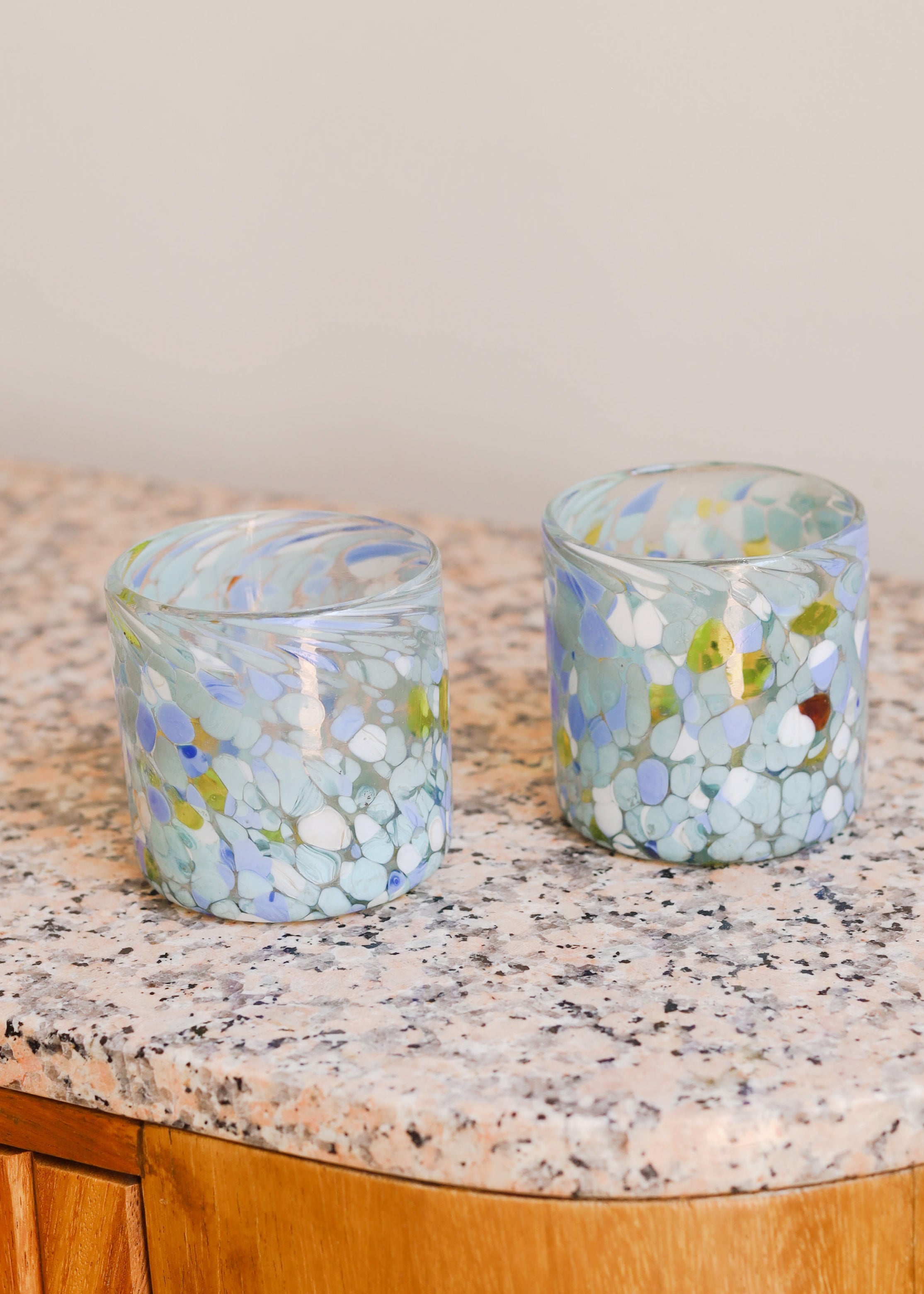 Eggshell Glass Tumbler - 8 ounces - 250 ml