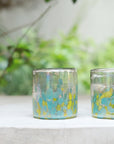 Hand Blown - Jewel Glass Tumbler - 8 ounces - 250 ml