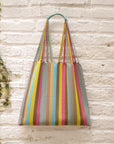 Hand Woven - Las Rayas Tote - El Invierno