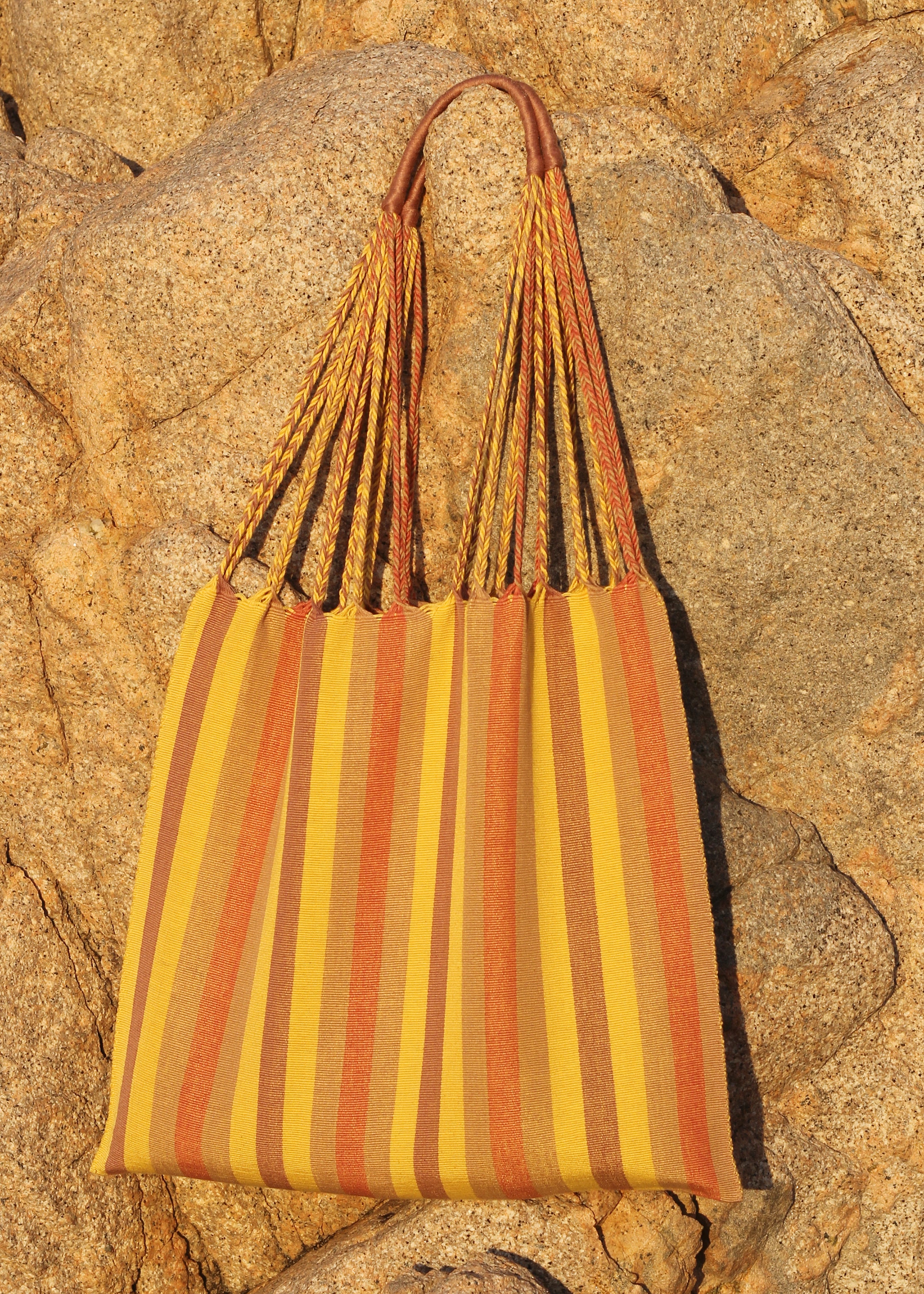 Hand Woven - Las Rayas Tote - Ensenada