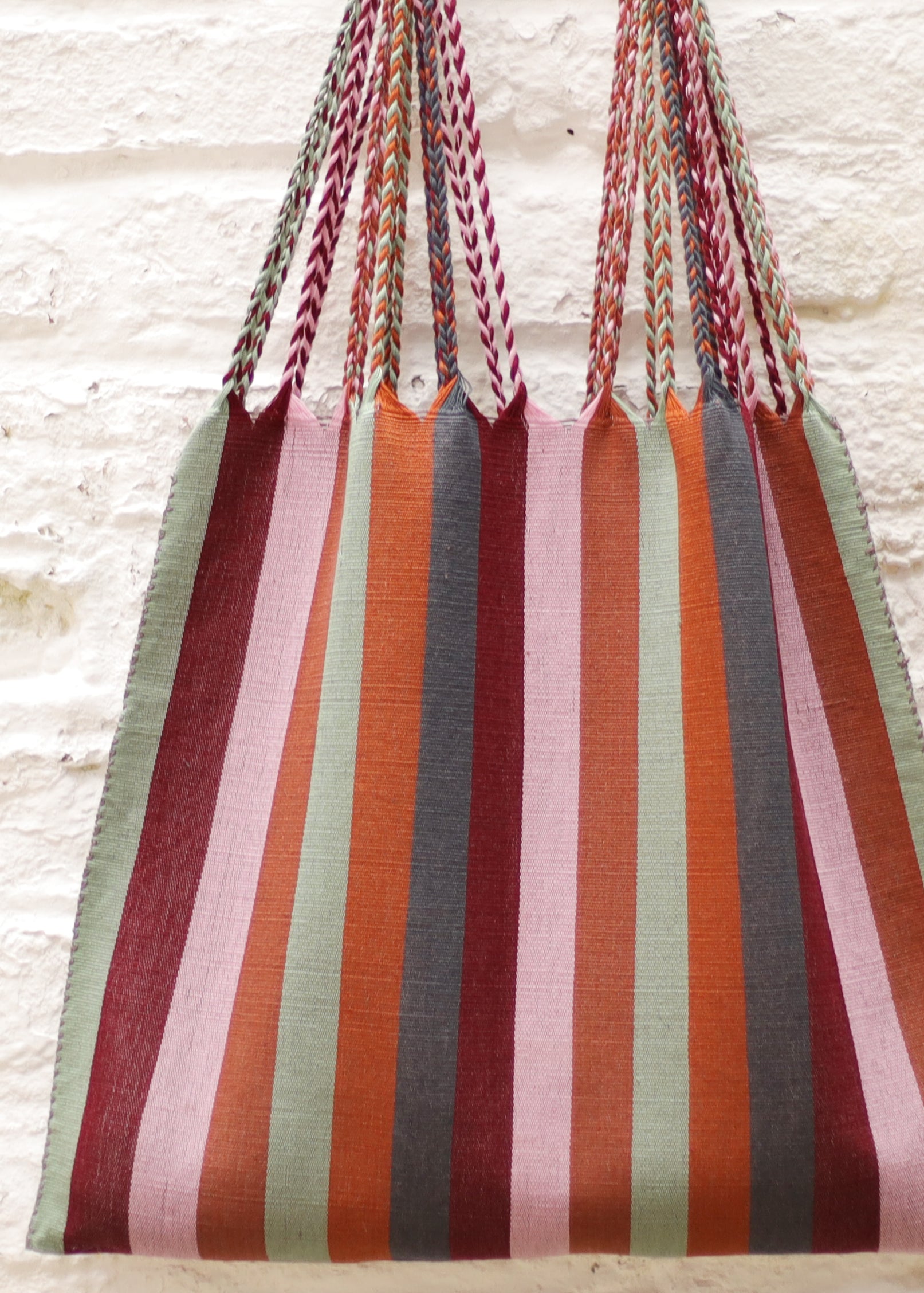 Hand Woven - Las Rayas Tote - El Otoño