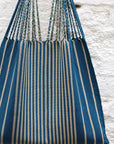 Hand Woven - Las Rayas Tote - Verdoso