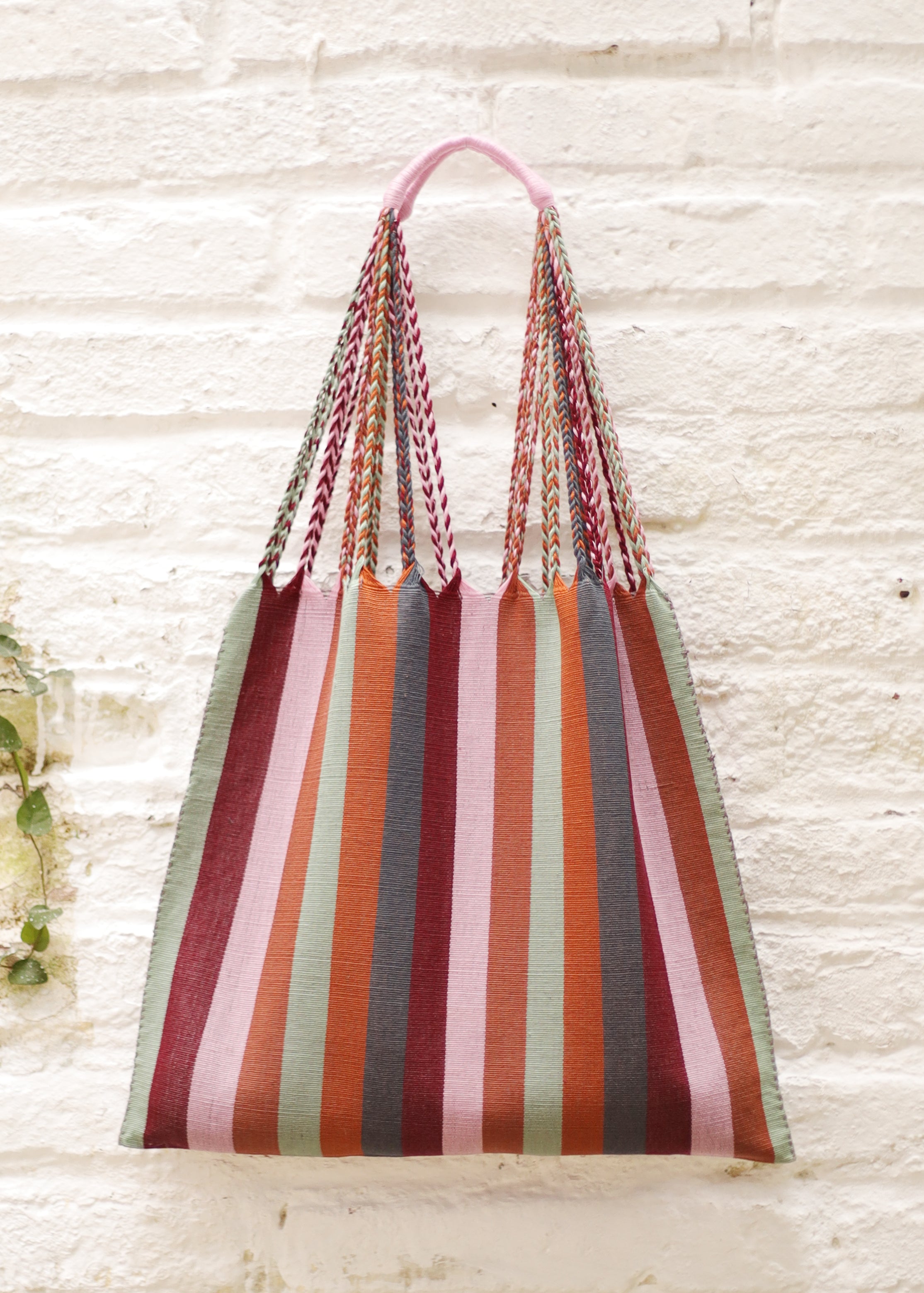 Hand Woven - Las Rayas Tote - NEW COLOUR - El Otoño