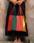 Hand Woven - Las Rayas Tote - Mar