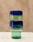 Ombré Stacking Glass Tumbler - Surf - 10 ounces - 300 ml