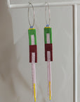 ēska askī x LUZ Collection - Native American Hand Beaded Earrings