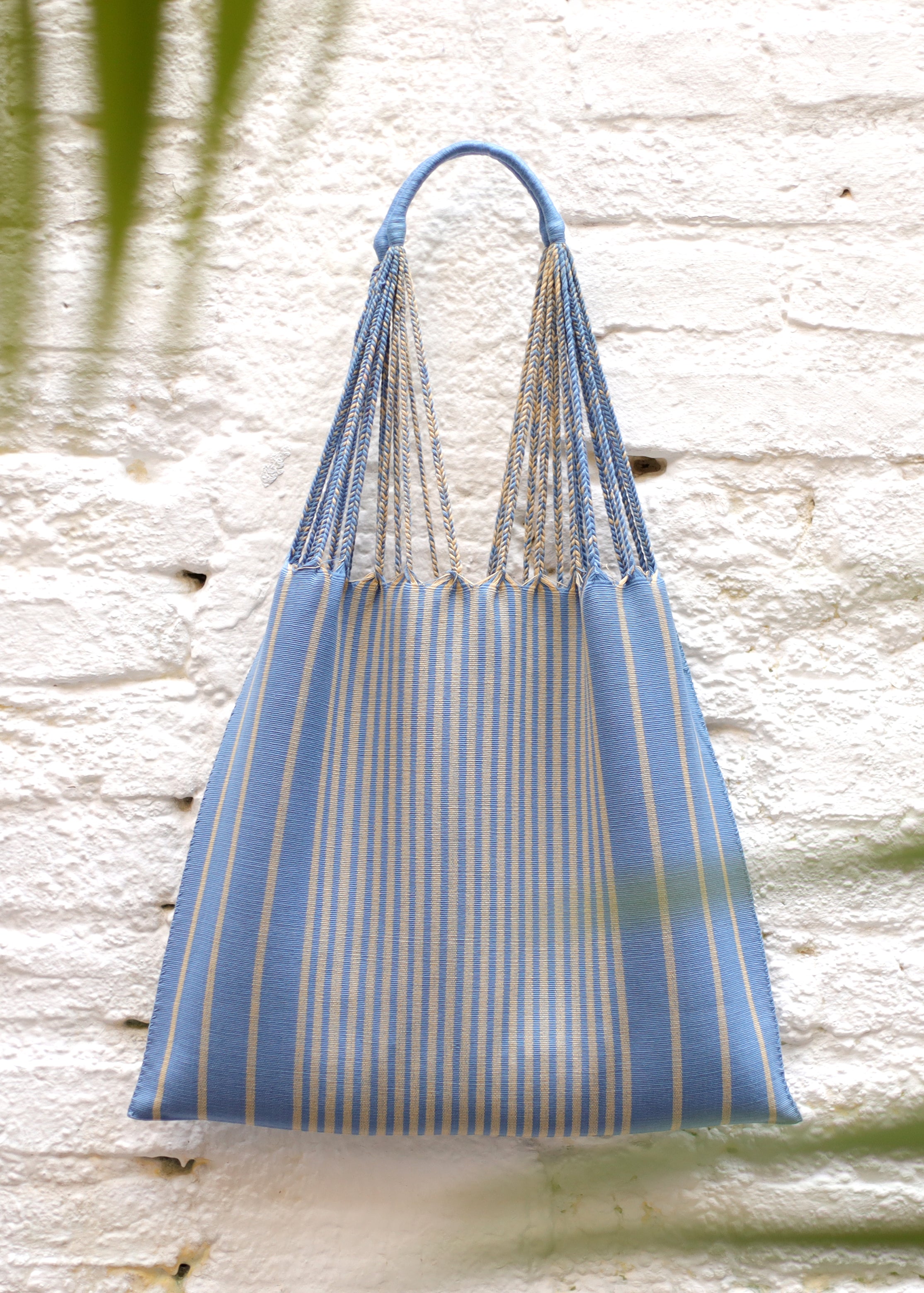Hand Woven - Las Rayas Tote - Flor