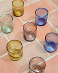 Medium Glass Tumbler - 4 Colours