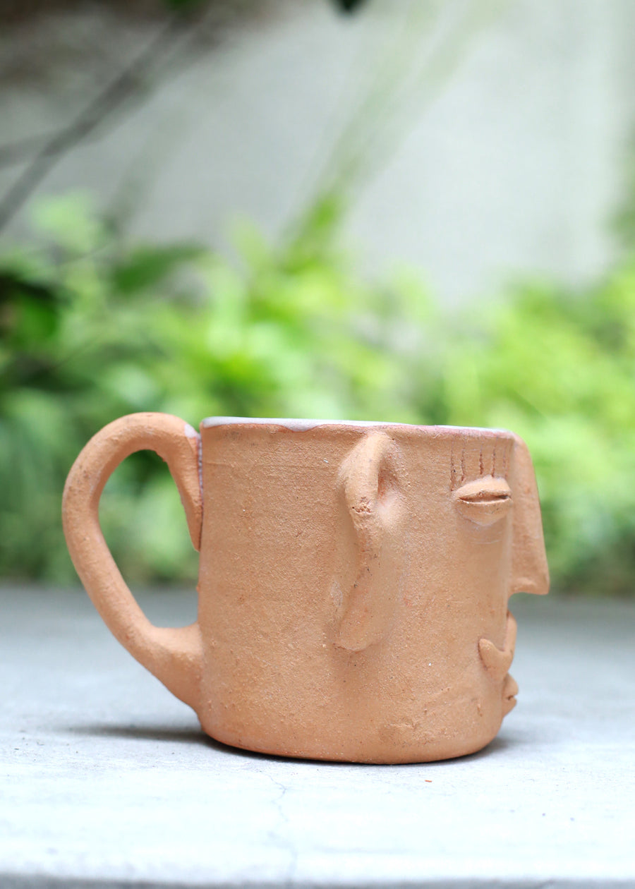 Mini Manny Mug - White - Made in Oaxaca