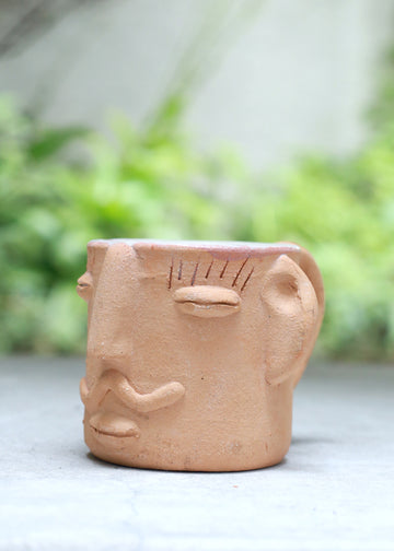 Mini Manny Mug - White - Made in Oaxaca