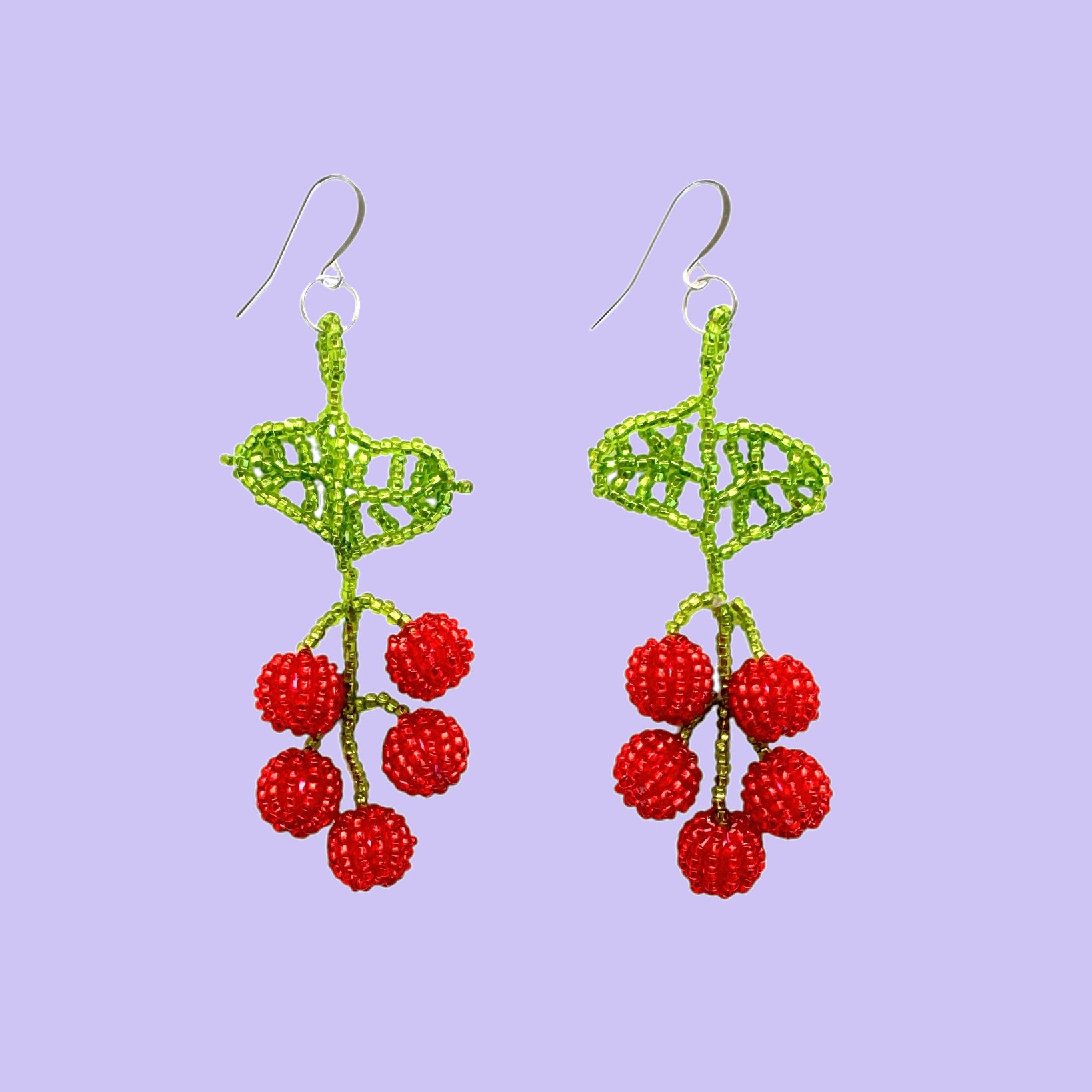 Indigenous - Maya Made - Beaded Cherry Earrings