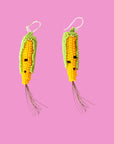 Indigenous - Maya Made - Beaded Shrimp Earrings