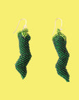 Indigenous - Maya Made - Beaded Shrimp Earrings