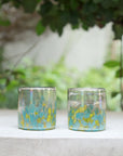 Hand Blown - Jewel Glass Tumbler - 8 ounces - 250 ml