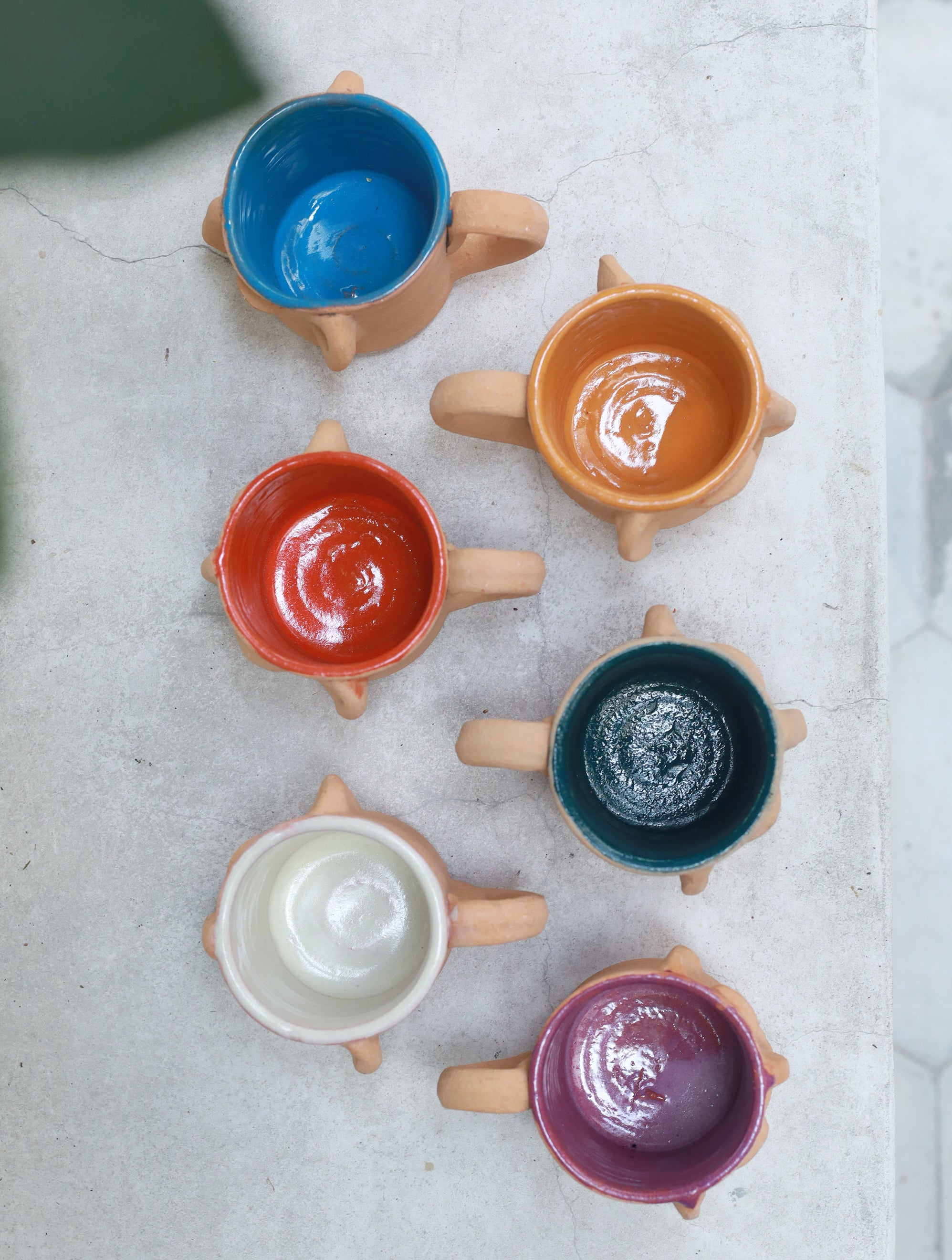 Mini Manny Mug - Blue - Made in Oaxaca