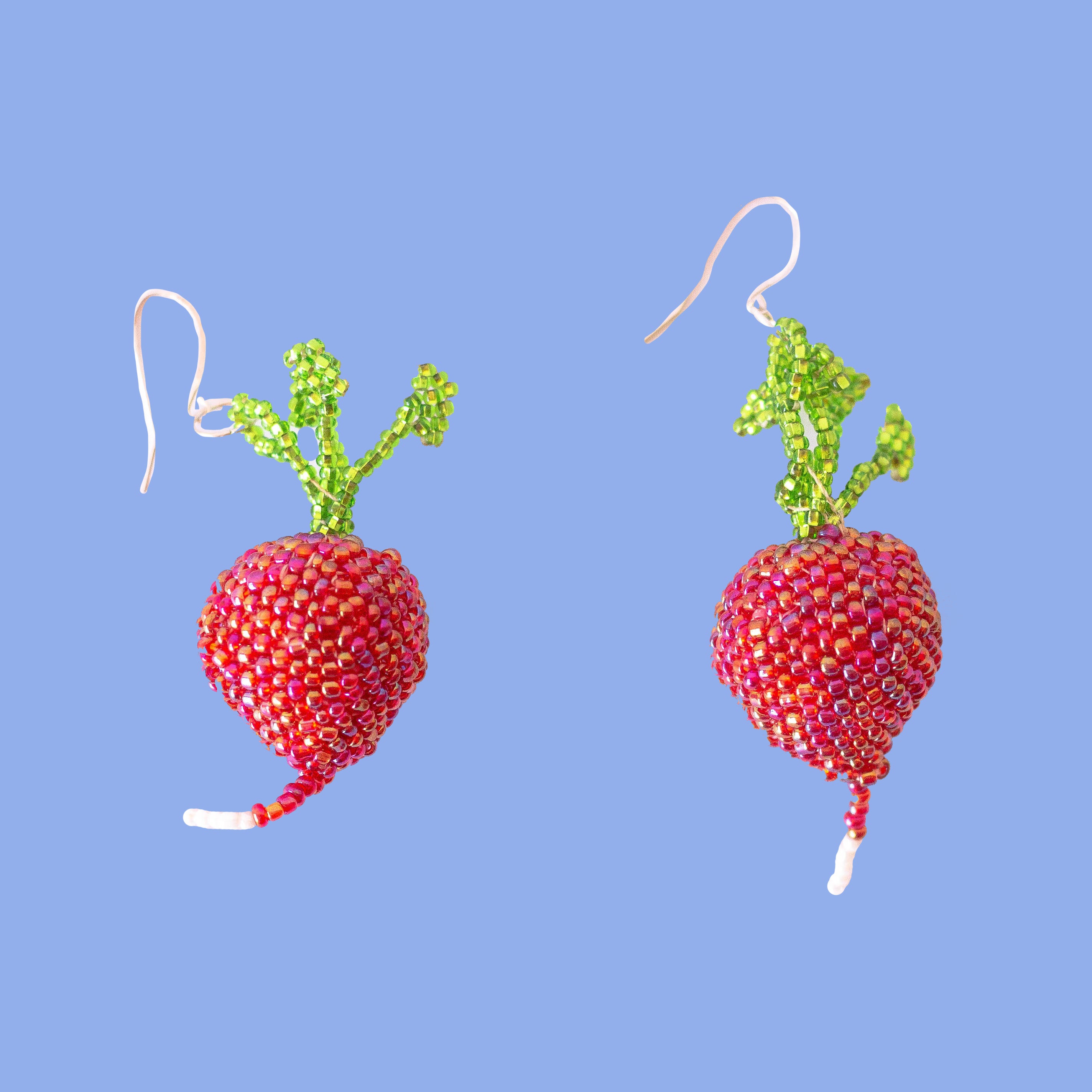 Indigenous - Maya Made - Beaded Radish Earrings