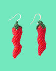 Indigenous - Maya Made - Beaded Shrimp Earrings