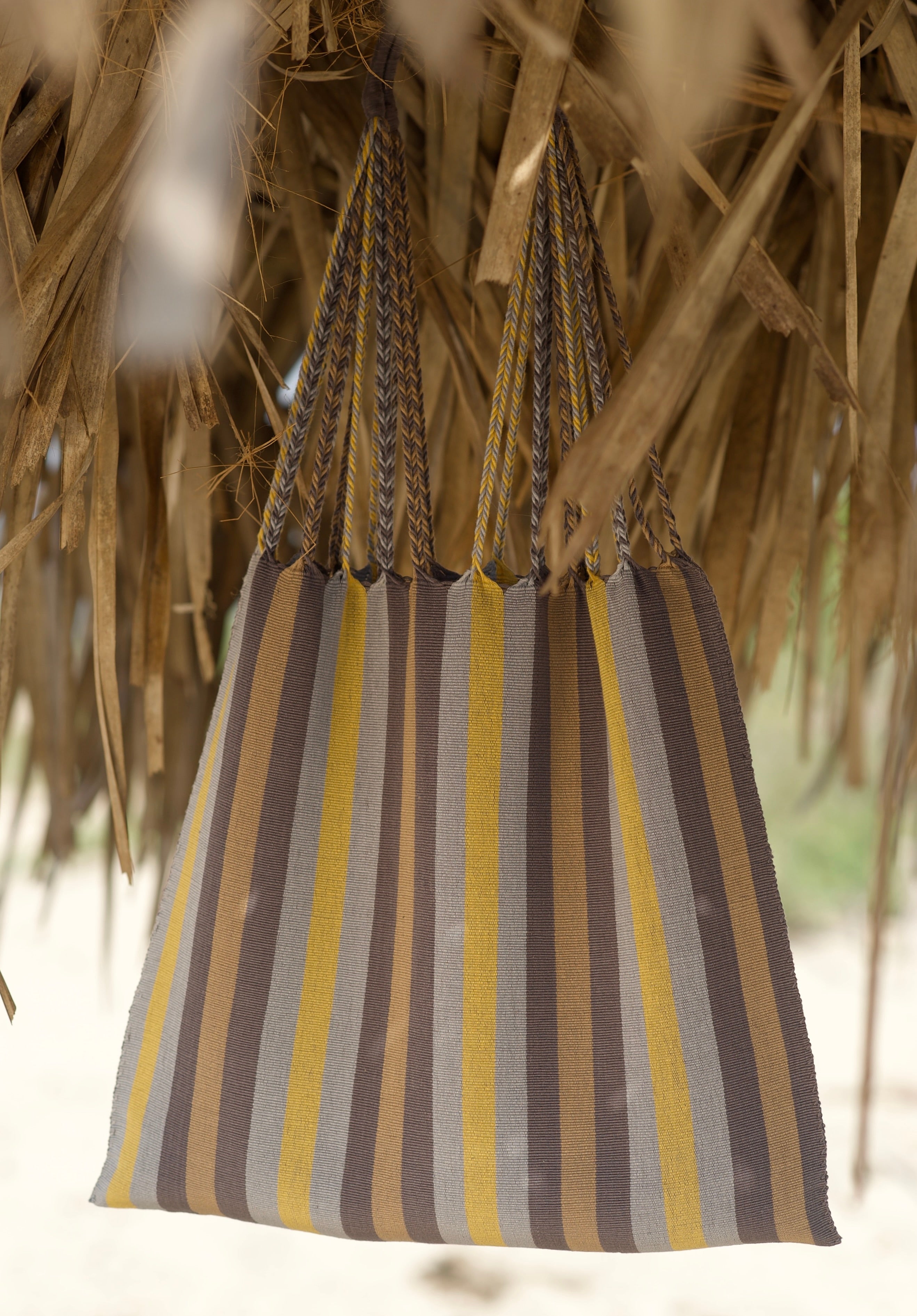 Hand Woven - Las Rayas Tote - Lost Coast