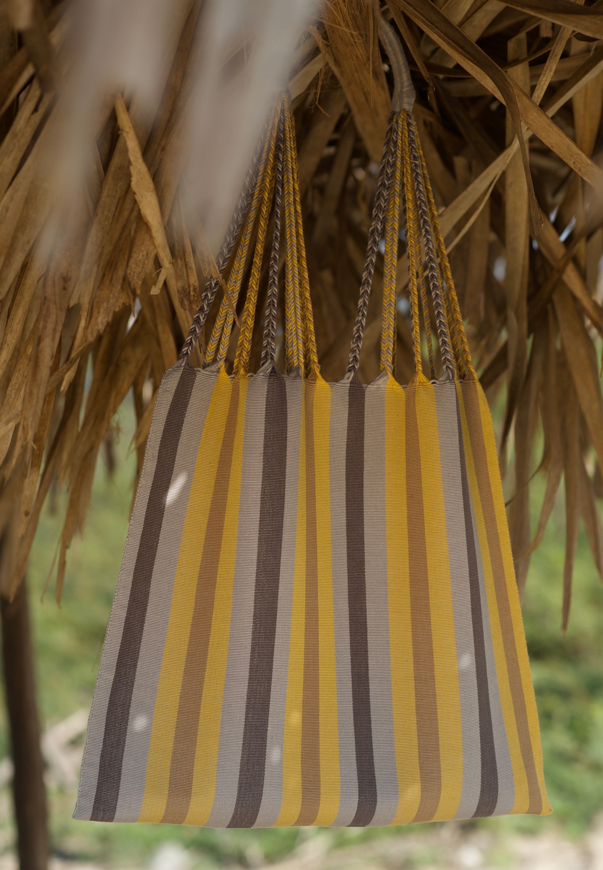 Hand Woven - Las Rayas Tote - Bolinas