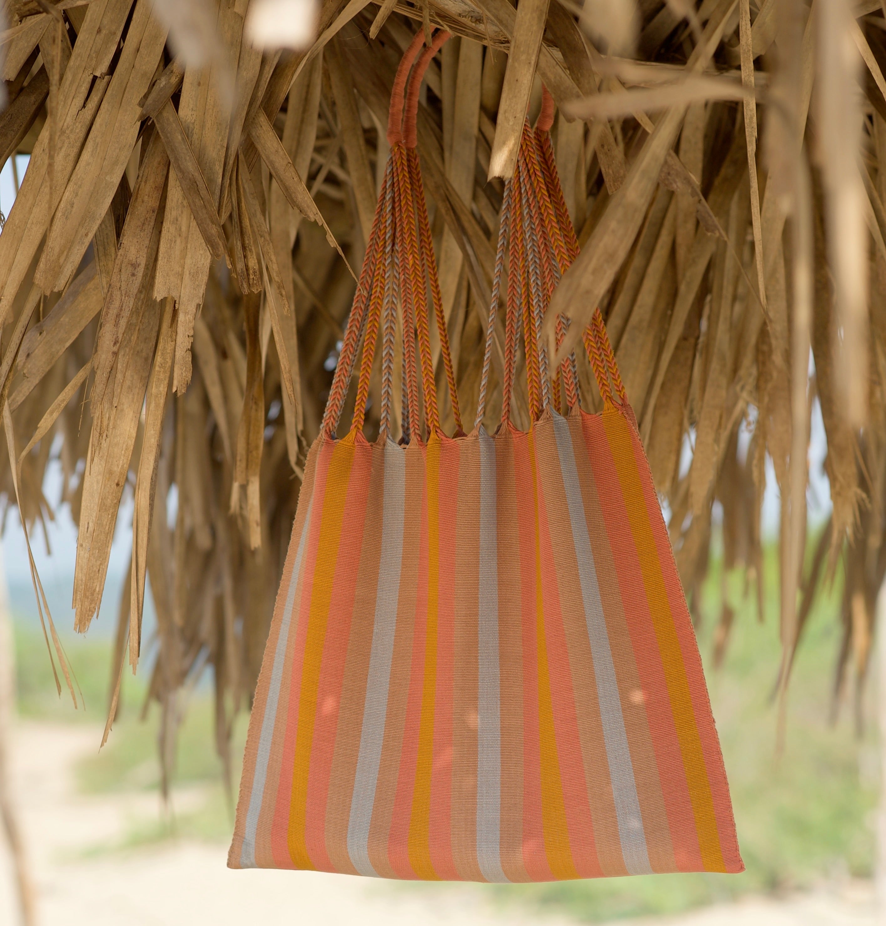 Hand Woven - Las Rayas Tote - Zuma
