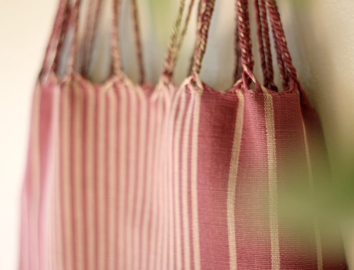 Las Rayas Tote - Palo De Rosa