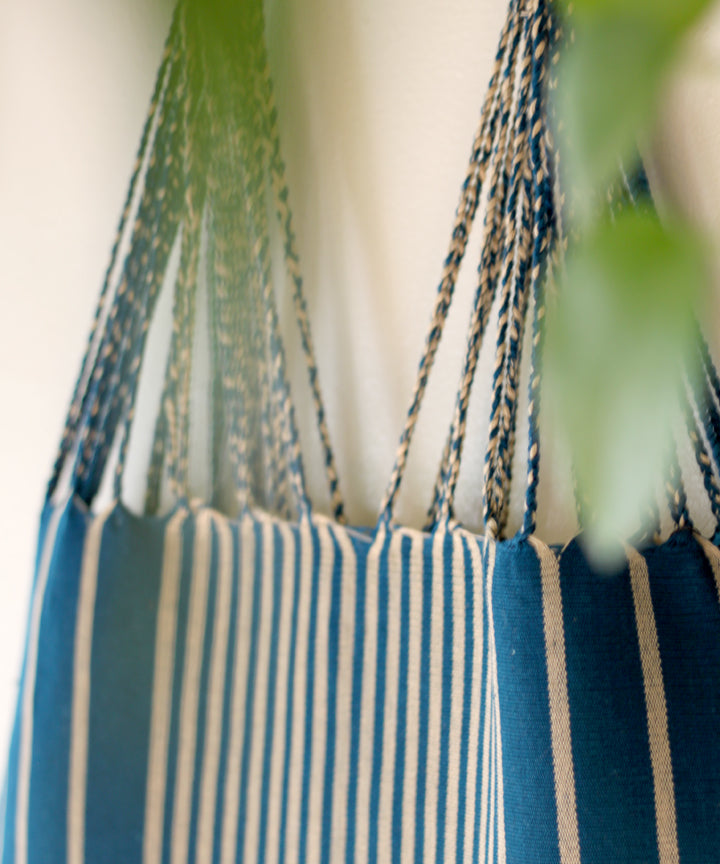 Hand Woven - Las Rayas Tote - Verdoso