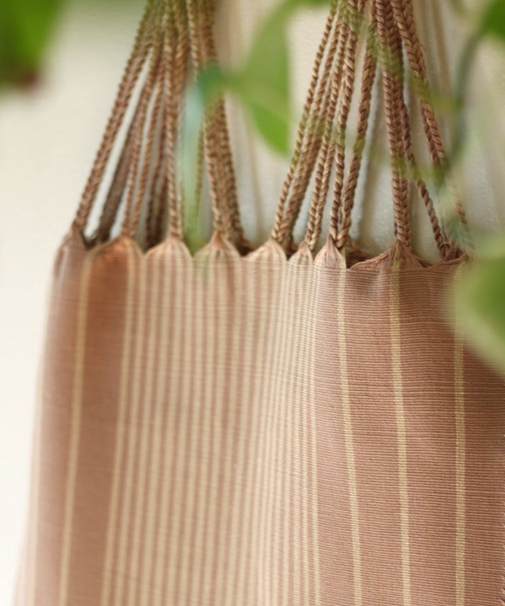Hand Woven - Las Rayas Tote - Dune
